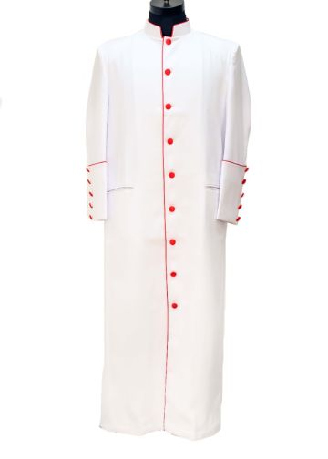 Clergy Robe Style Bpa101 (White/Red)
