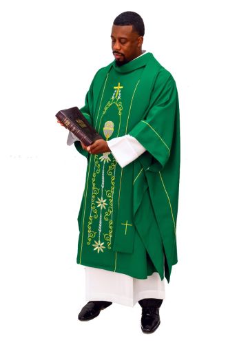 Chasuble Style SMQ-0175  (Green)