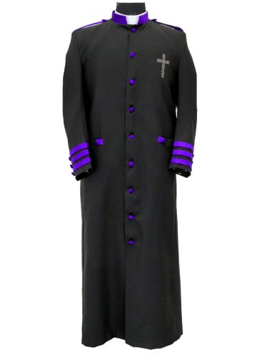 Robe Baf138 (Black/Purple)