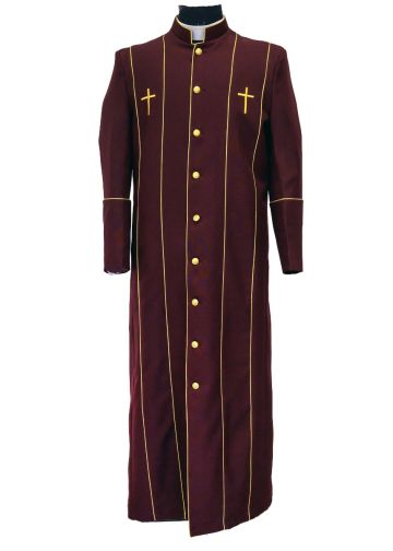 Clergy Robe Ime154 (Wine/Gold)