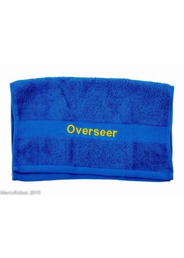 Preaching Hand Towel Overseer (Royal/Gold)