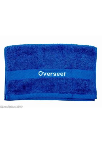 Preaching Hand Towel Overseer (Royal/White)