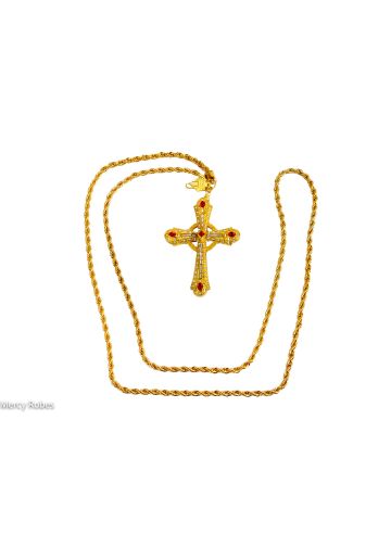 Bishop Chain With Pectoral Cross Style (Subs339-Juvi450 Gr)