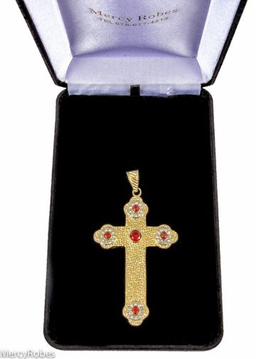 Pectoral Cross Style Subt 183Gr