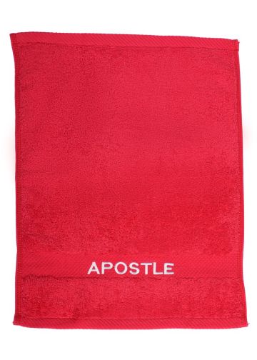 Preaching Hand Towel Apostle (Red/White)