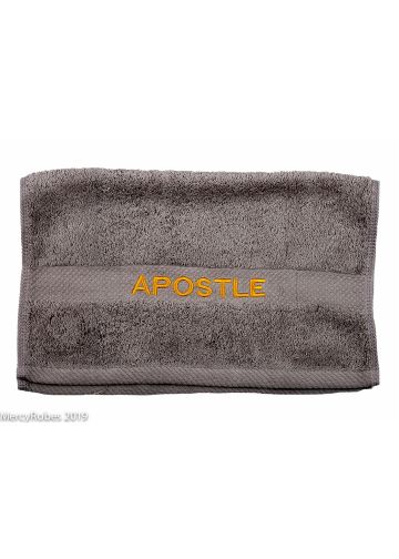 Preaching Hand Towel Apostle (Grey/Gold)