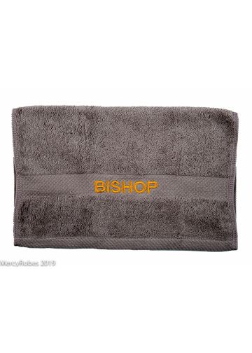 Preaching Hand Towel Bishop (Grey/Gold)