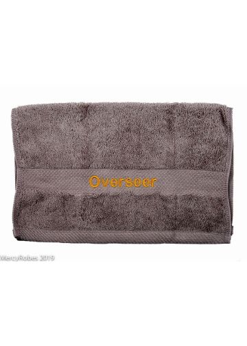 Preaching Hand Towel Overseer (Grey/Gold)