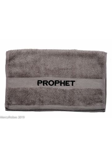 Preaching Hand Towel Prophet (Grey/Black)