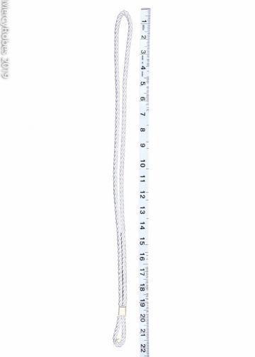 Premium Clergy Cord (White)
