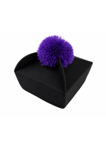 3 Wing Biretta (Black/Purple)