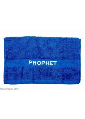 Preaching Hand Towel Prophet (Royal/White)