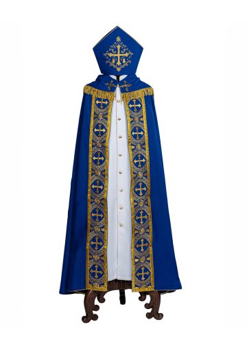 Roman Cope & Mitre Style 083580 (Royal Blue/Royal-Gold LT)