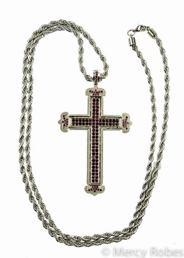 Pectoral Cross With Chain Style Subs940 A R