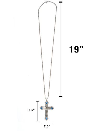 PECTORAL CROSS WITH CHAIN STYLE SBATS005 S ROYAL