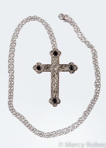 Womens Pectoral Cross With Chain Subs869 (A B)