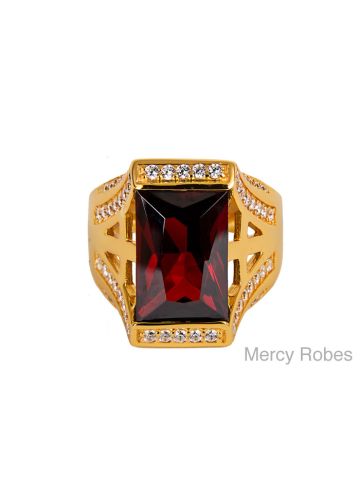 Clergy Apostle Ring Style Subs684 (G Red)