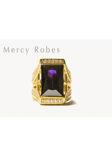 Clergy Bishop Ring Style Subs684 (G Purple)