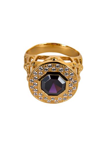 Clergy Bishop Ring Style Subs690 (G Purple)