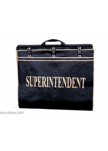 Superintendent Vestment Carrying Bag (Black/Gold)