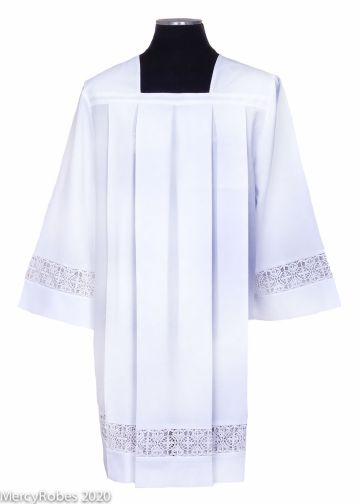 Short Surplice With Lace Roman Style Cog5752