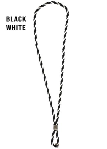 Two Tone Clergy Cord (Black/White)