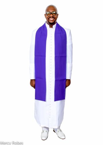 Traditional Tippet (Roman Purple)