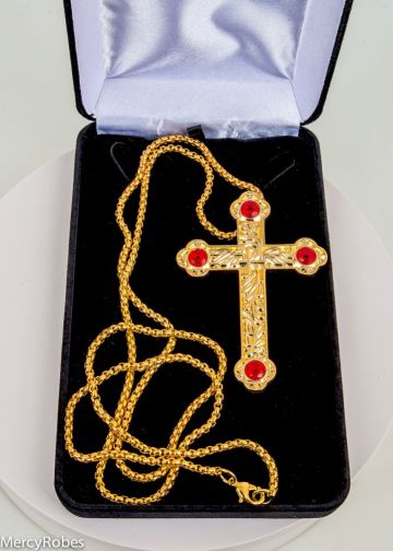 Pectoral Clergy Cross -N74-C403G-R