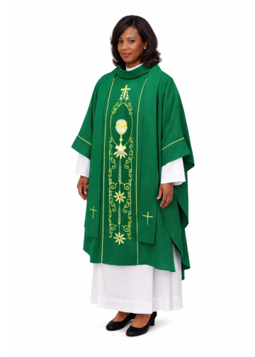 Womens Chasuble Style Wsmq-0175 (Green)