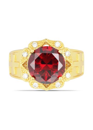 Womens Clergy Apostle Ring Subs525 (G Red)