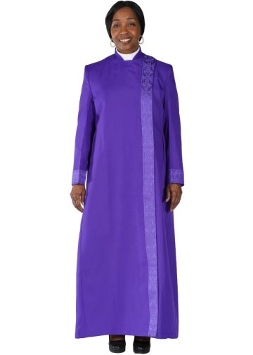 Womens Robe Style LR101 (Roman Purple)
