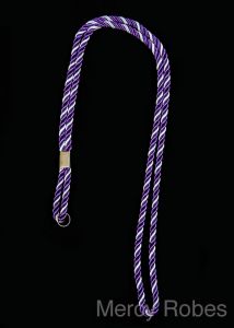 CLERGY CORD (PURPLE/SILVER)