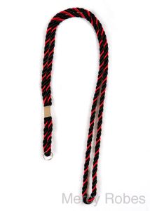 CLERGY CORD (RED/BLACK)