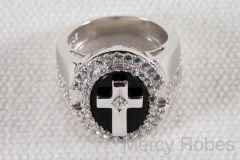 Pastor Clergy Ring Style Subs786 (Black)