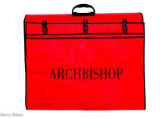 Archbishop Vestment Carrying Bag (Red/Black)