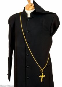 Bishop Pectoral Cross & Chain Style Subt133 Gp