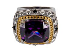 Bishop Clergy Ring Subs166 (S-Purple)