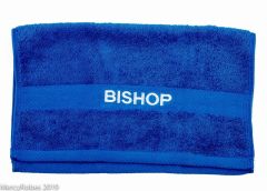 Preaching Hand Towel Bishop (Royal/White)