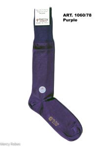 Bishop Socks (Over The Calf) Art1060/78 (Purple)