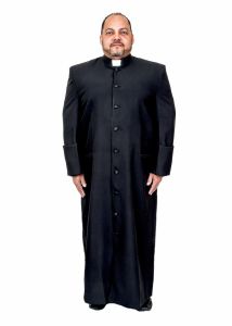Clergy Robe Bpa101 (Black/Black)