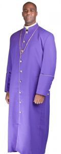 Sale Clergy Robe Bpa101 (Purple/Gold)
