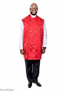  CLERGY APRON (RED LT)