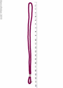 Premium Solid Clergy Cord (Red Purple)