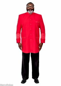 Clergy Jacket Style CJ011 (Red/Red Lt)