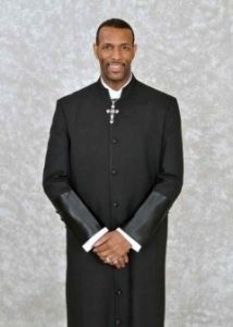 Clergy Robe Style Bpe105 (Black/Black)