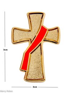 Deacon Cross Lapel Pin 01
