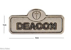 Deacon Cross Lapel Pin 02