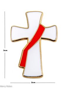 Deacon Cross Lapel Pin 05