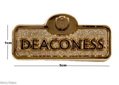 DEACONESS CROSS LAPEL PIN 06