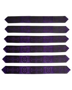 Doctoral Bars Style 05 (Black/Purple Lt)